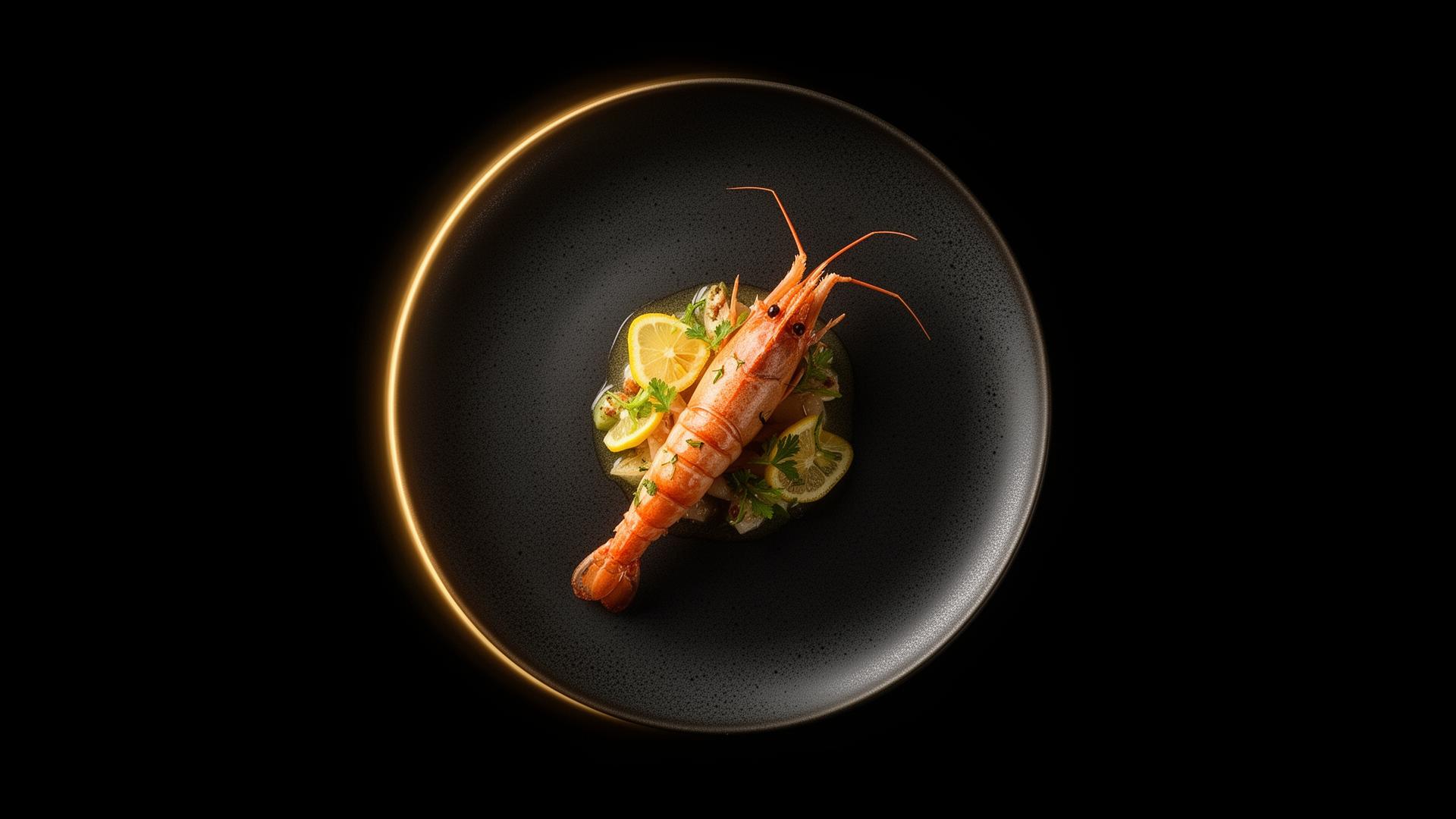 Langoustine plat signature PURETÉ